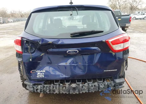 2017 Ford C-Max Hybrid Titanium from USA, damaged, VIN 1FADP5DU8HL103691